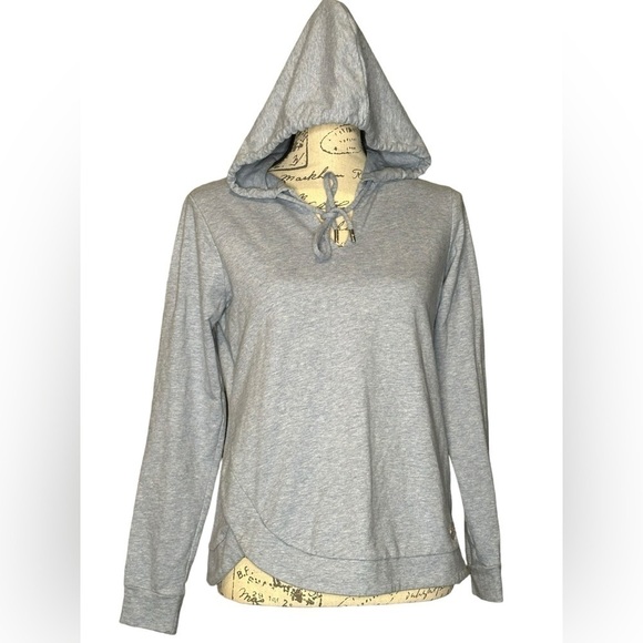 MICHAEL Michael Kors Tops - Michael Michael Kors pullover hooded sweatshirt size small gray in EUC